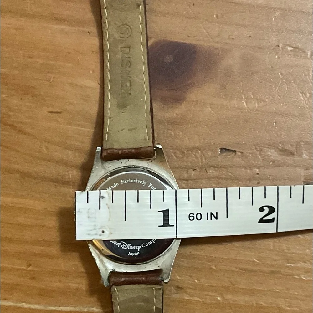 Disney: Winnie the Pooh and friends mood watch and moon ring (size 6 ) in brown